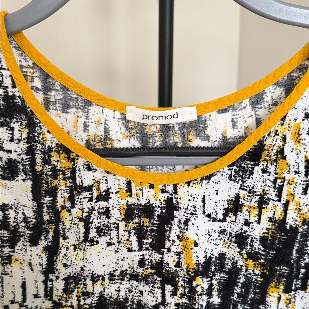 Promod Patterned Tank Top: S - Picture 2 of 5